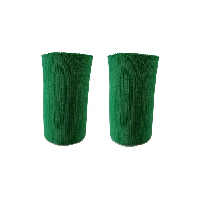 2 adet triko ribana kol bandı ölçüleri resimdedir altı beyaz üstü yeşil