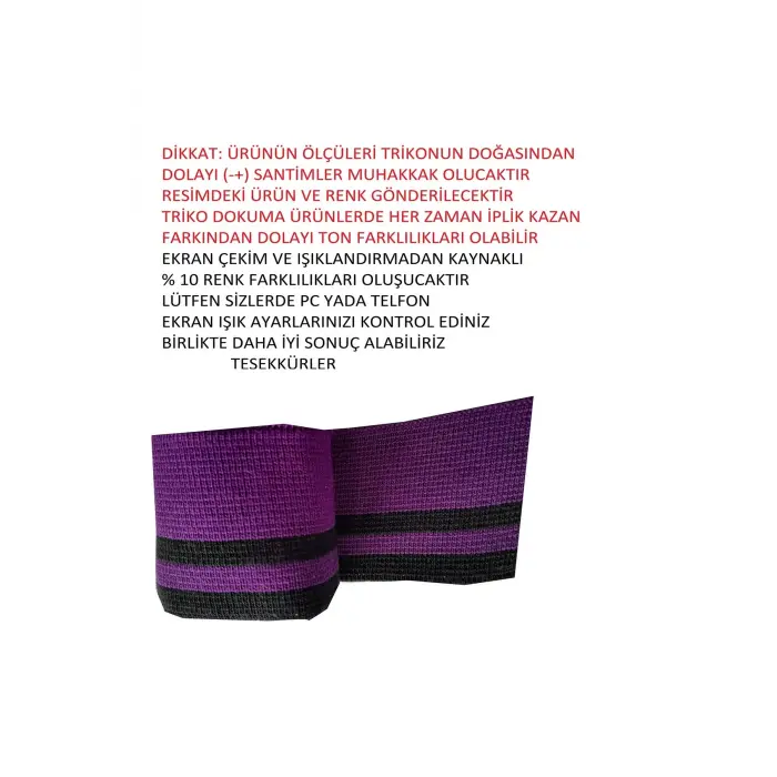 Triko Ribana Uzun Şerit Bant Çok Amaçlı Tek Ürün En 73 cm Boy 4.5 cm T-516