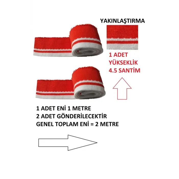 2 adet triko ribana uzun bant ölçüleri resimdedir detaylar açıklamadadır