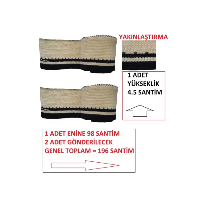 2 adet triko ribana uzun bant ölçüleri resimdedir detaylar açıklamadadır