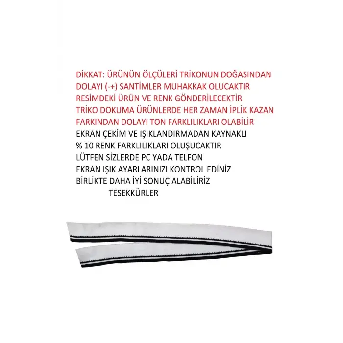 2 adet triko ribana uzun bant ölçüleri resimdedir detaylar açıklamadadır