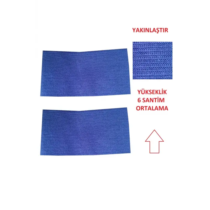 2 adet triko ribana kol bandı