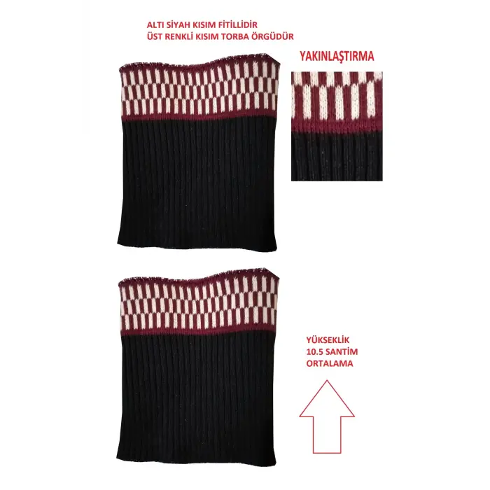 2 adet triko ribana kol bandıaltı fitilli üstü torba örgü açıklamalar resimlerde