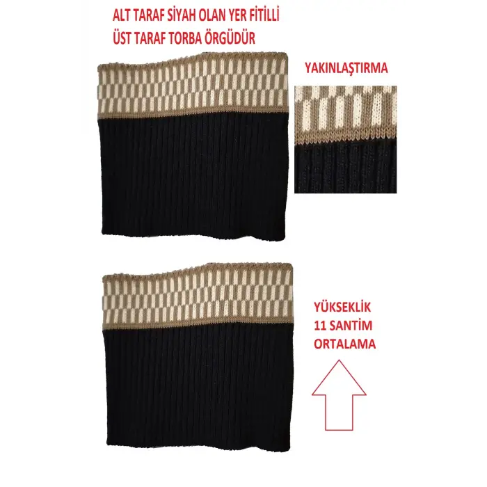2 adet triko ribana kol bandıaltı fitilli üstü torba örgü açıklamalar resimlerde