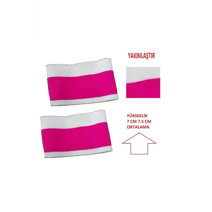 6 adet triko ribana kol manşeti dolu iğne hobi tasarım malzemeleri