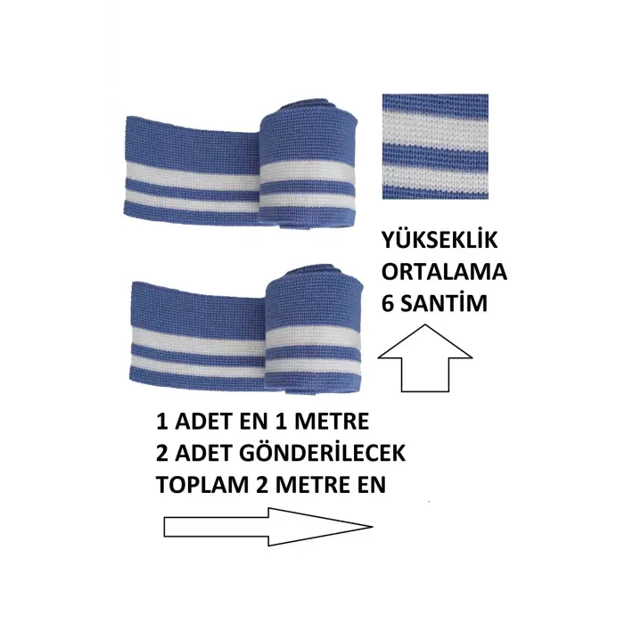 2 adet triko ribana uzun bant ölçüleri resimdedir detaylar açıklamadadır