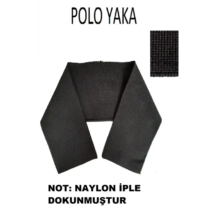 Polo Yaka Triko Ribana Kumaş Yaka Bandı 1 Adet ( Triko Dokuma ) hobi