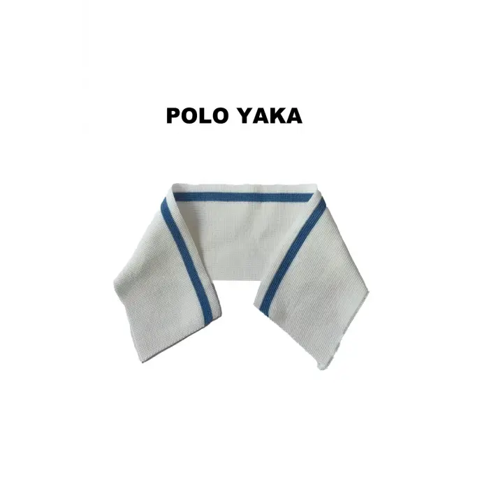 Polo Yaka Triko Ribana Kumaş Yaka Bandı 1 Adet ( Triko Dokuma ) hobi
