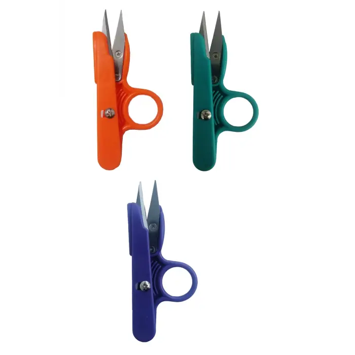 3 adet çıt çıt makası terzi makası ip temizleme makası