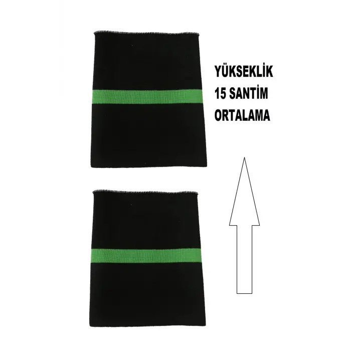 2 Adet Triko Dokuma Kol bandı Hobi Malzemesi Kol Boyu Uzatıcı T-509