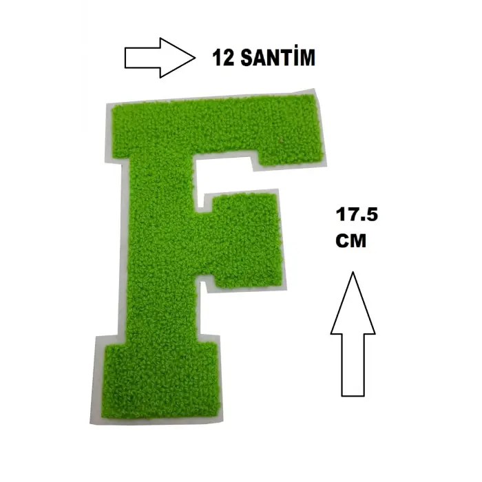 arma yama nakış kiti kolej ceketi için dikişle dikilebilir hobi tasarım malzemesi  ( 1 adet )