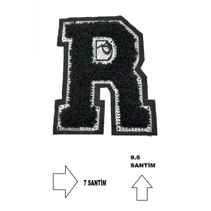 arma yama nakış kiti kolej ceketi için dikişle dikilebilir hobi tasarım malzemesi ( 2 adet )