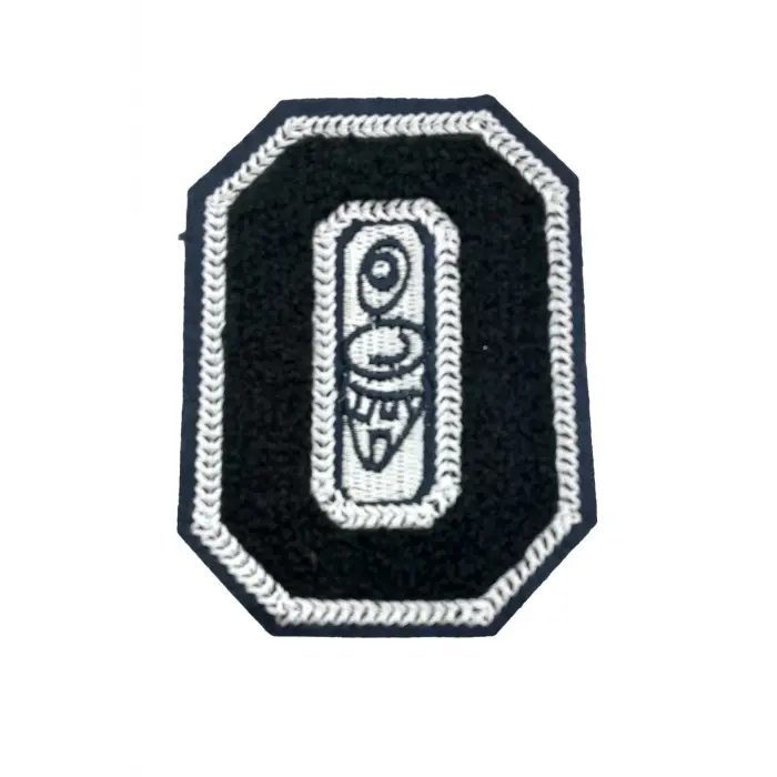 arma yama nakış kiti kolej ceketi için dikişle dikilebilir hobi tasarım malzemesi ( 2 adet )