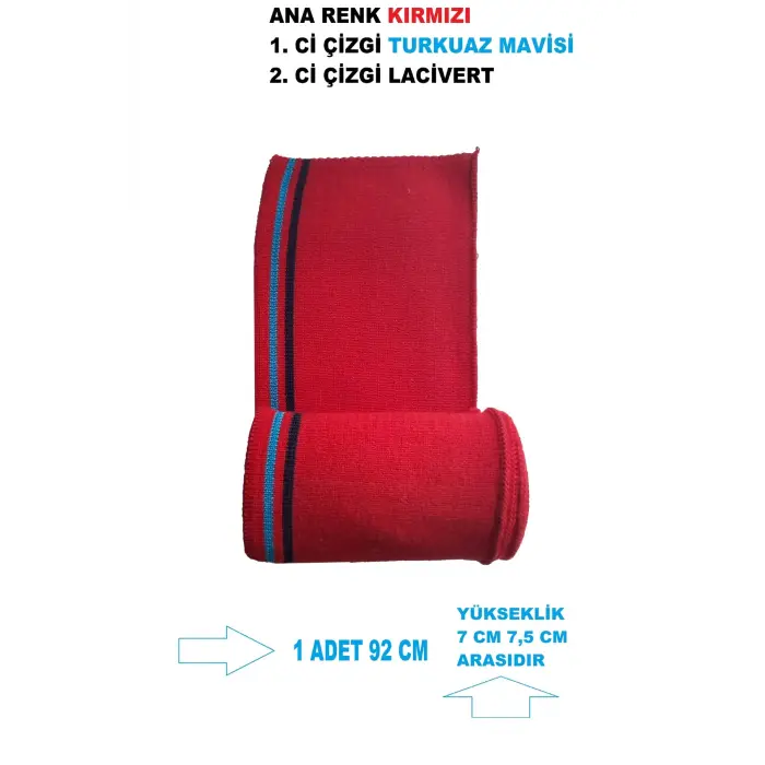 Çok Amaçlı Triko Ribana Uzun Şerit Bant Etek Bantı Kol Bantı Adet ( 1 )