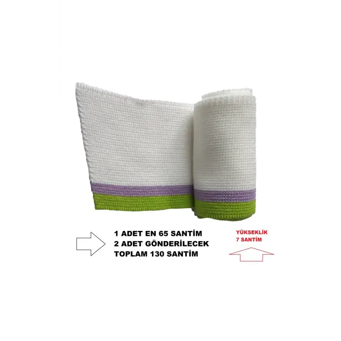 ribana triko kumaş bant çok amaçlı 2 adet ölçüleri resimlerdedir