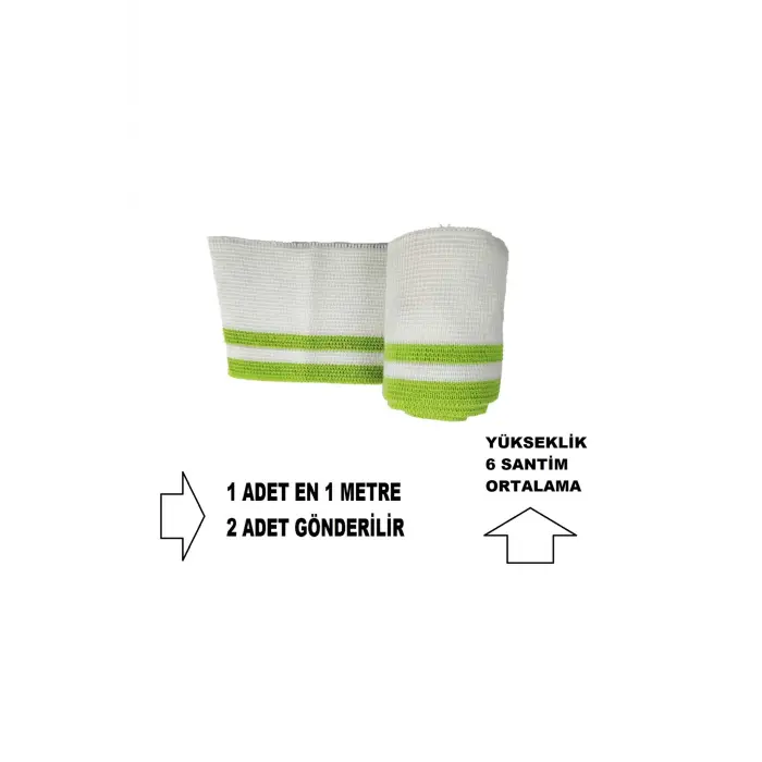 2 Adet Triko Ribana Uzun Şerit Bant Çok Amaçlı ( Eni 1 Metre Yükseklik 6 Santim ) T 528