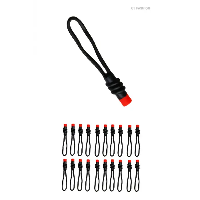 20 Adet Fermuar Elcik Fermuar Çekme İpi Fermuar Ucu