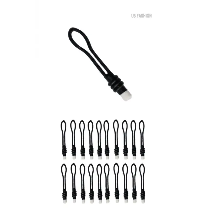 20 Adet Fermuar Elcik Fermuar Çekme İpi Fermuar Ucu