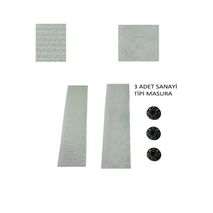 cırt cırt bant dikilebilir tamir bandı tek taraflı 2 santim genişlik 3 metre boyu ( MASURA hediye )