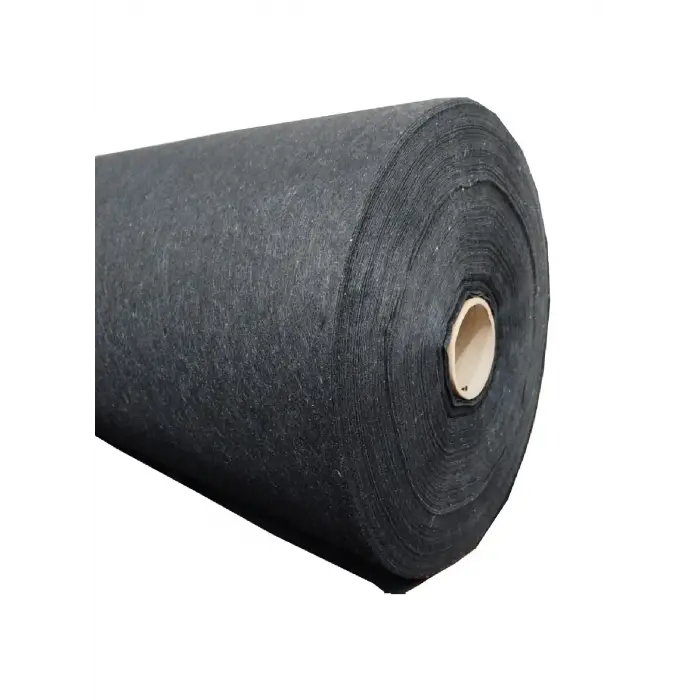 Fitillik Elyaf Siyah Renk 5 Metre Boy 1 Metre En 100 Mikron