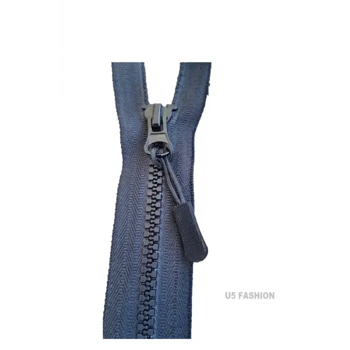 Kalın Dişli 1 Adet 100 Santim Kemik Diş Fermuar 1 Adet Elcik