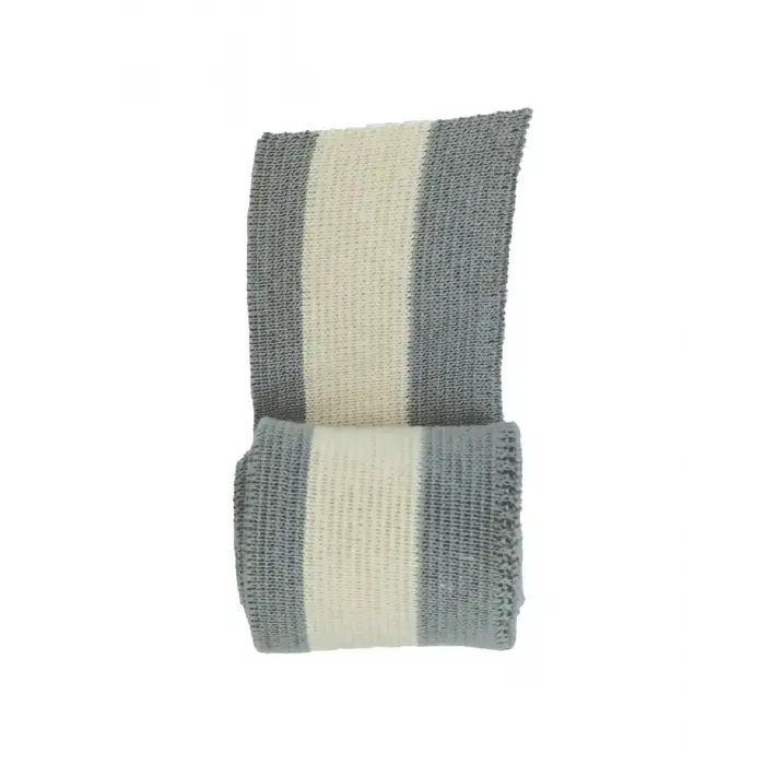 Ribana Bant Triko Dokuma 90x4.5 cm Gri Ham Bej Ortası 1 Adet t504