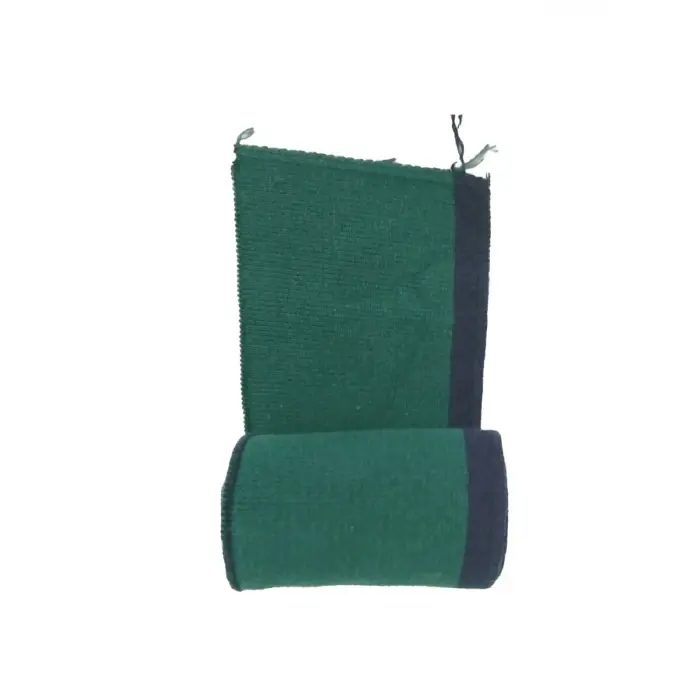 Ribana Kol ve Etek Manşeti Yeşil Lacivert En 85 Cm Boy 7.5 Cm Çizgili Triko Dokuma 1 Adet T-567