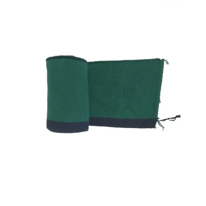 Ribana Kol ve Etek Manşeti Yeşil Lacivert En 85 Cm Boy 7.5 Cm Çizgili Triko Dokuma 1 Adet T-567