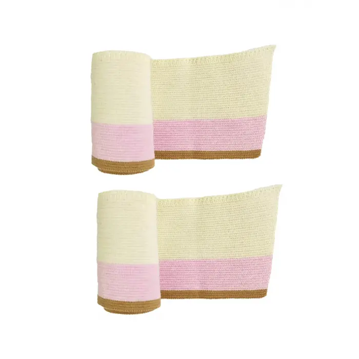 Triko Ribana Bant En 72 cm Boy 7 cm 2 Adet Kahve Pembe Bej T553