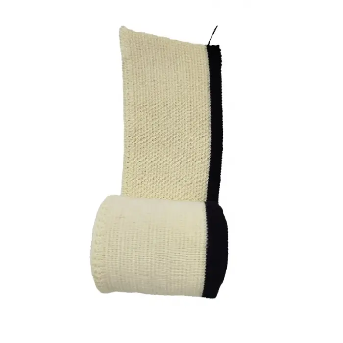 Triko Ribana Bant Eni 90 cm Boy 5 cm 2 Adet Alt Siyah Üstü Ham Pamuk T 562