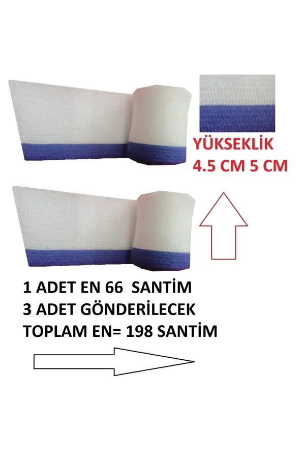 3 Adet Triko Dokuma Ribana Bant Beyaz Çizgi Mavi  Ölçüleri Resimdedir T 557