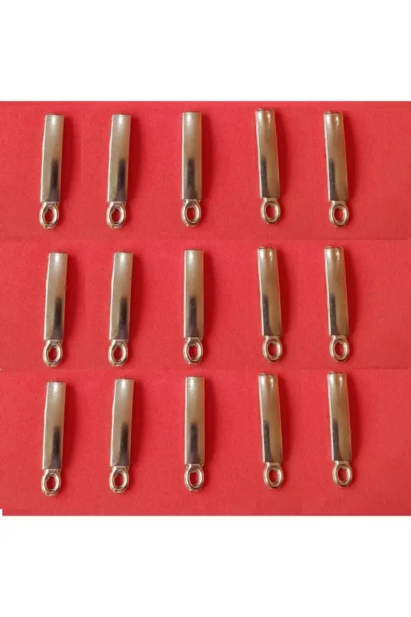 fermuar başlık ucu 15 adet