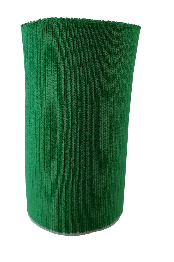 2 adet triko ribana kol bandı ölçüleri resimdedir altı beyaz üstü yeşil