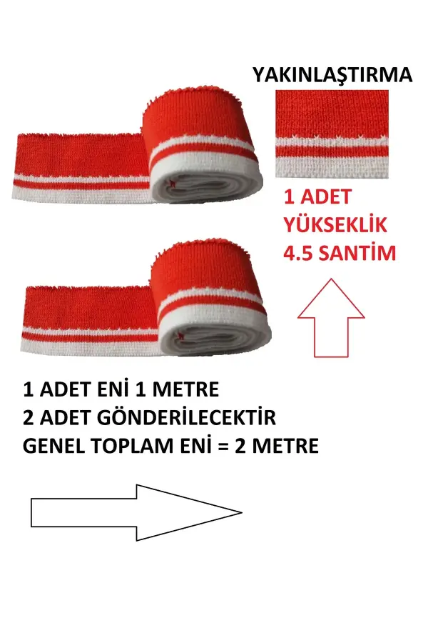 2 adet triko ribana uzun bant ölçüleri resimdedir detaylar açıklamadadır