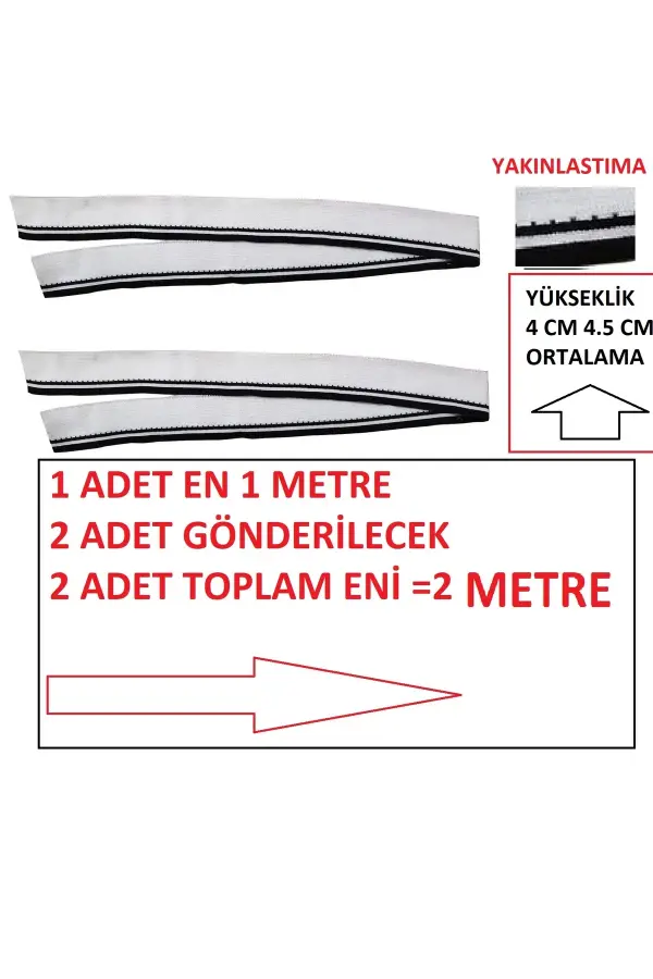 2 adet triko ribana uzun bant ölçüleri resimdedir detaylar açıklamadadır