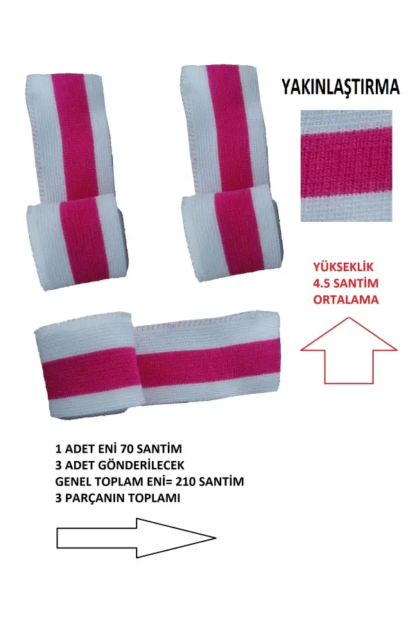 3 adet triko ribana orta uzun bant ölçüleri resimdedir detaylar açıklamadadır