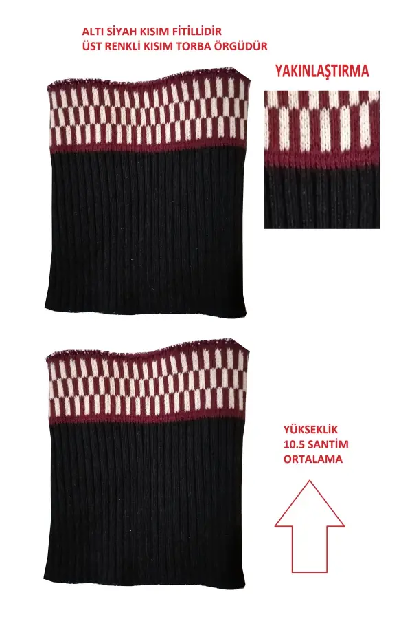 2 adet triko ribana kol bandıaltı fitilli üstü torba örgü açıklamalar resimlerde