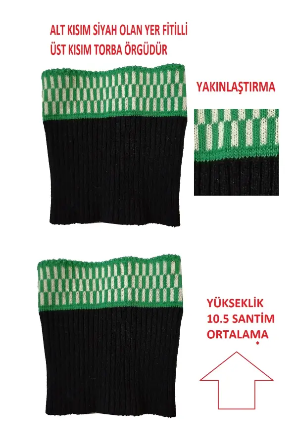 2 adet triko ribana kol bandıaltı fitilli üstü torba örgü açıklamalar resimlerde