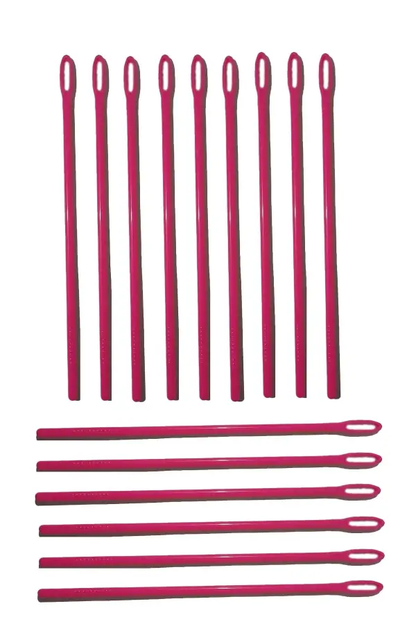 15 adet plastik çuvaldız uzunluk 20 santim