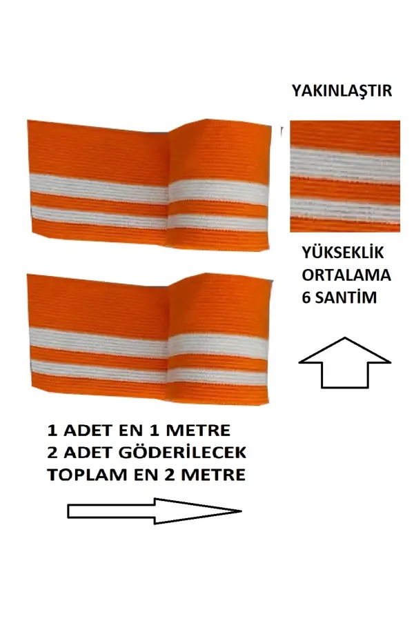 2 adet triko ribana uzun bant ölçüleri resimdedir detaylar açıklamadadır portakal beyaz