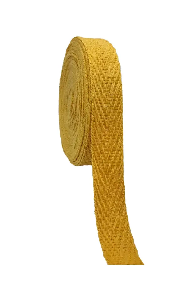 Pamuklu Ekstrafor Şerit Sarı 1 cm x 20 m