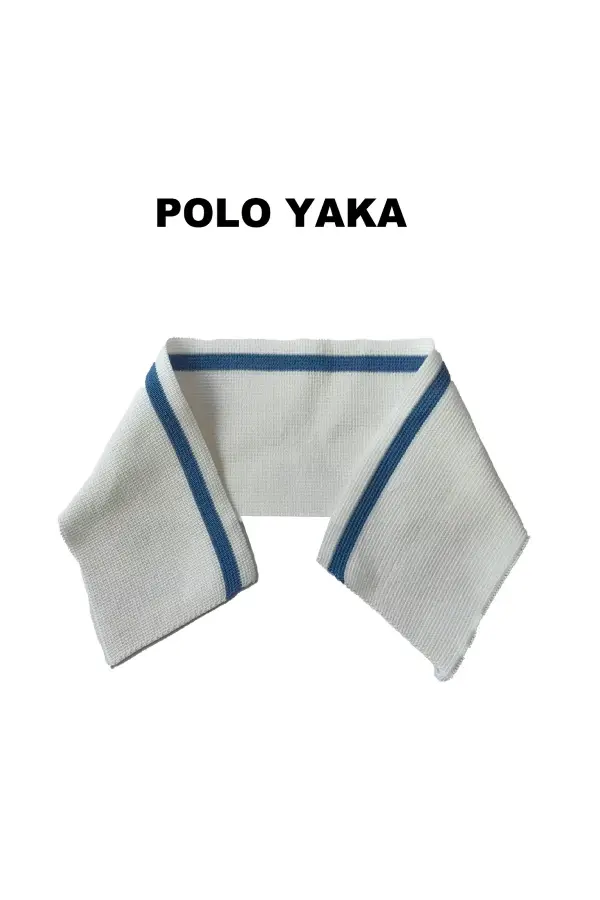 Polo Yaka Triko Ribana Kumaş Yaka Bandı 1 Adet ( Triko Dokuma ) hobi