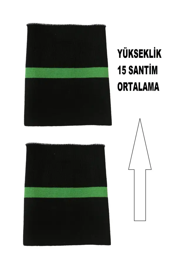 2 Adet Triko Dokuma Kol bandı Hobi Malzemesi Kol Boyu Uzatıcı T-509