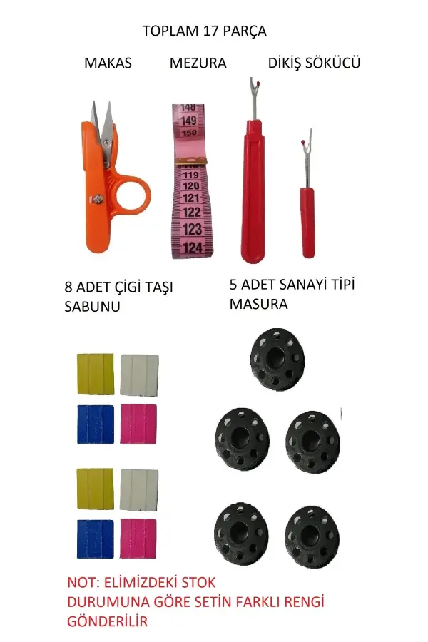 hobi makas mezura terzi seti paketi