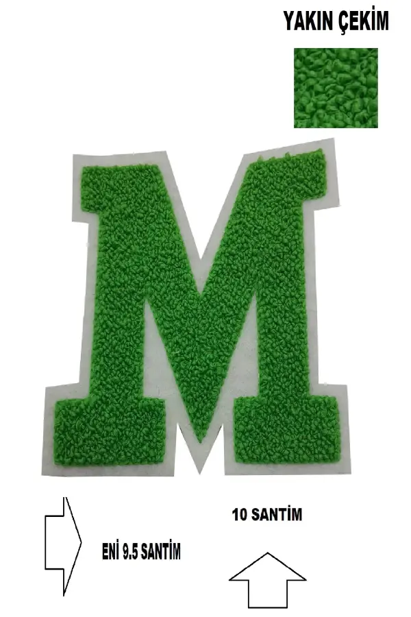 arma yama nakış kiti kolej ceketi için dikişle dikilebilir hobi tasarım malzemesi  ( 2 adet )