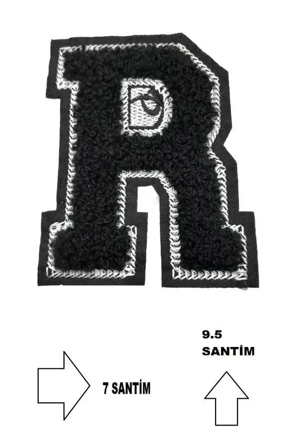 arma yama nakış kiti kolej ceketi için dikişle dikilebilir hobi tasarım malzemesi ( 2 adet )