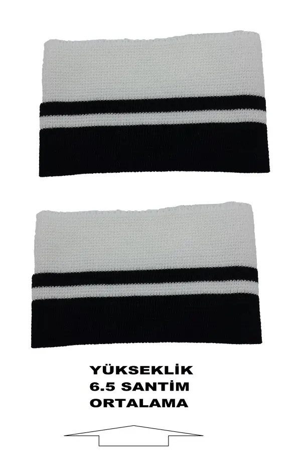 2 adet triko ribana kol manşeti ölçüleri resimlerde ve açıklamalardadır