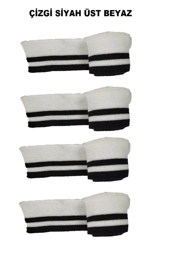 4 Adet Triko Ribana Çok Amaçlı Uzun Şerit Bant T 530