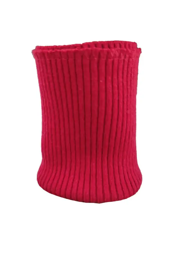 Ribana Kol Manşeti Fitilli Kırmızı 2 Adet Yükseklik 16 cm Açık Hali T 563