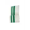 Triko Dokuma Ribana Uzun Şerit Bant Çok Amaçlı 2 Adet Beyaz Yeşil – En 1 Metre Boy 6 cm T518